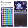 OSALADI 1 Set Magnetic Hanging Reward Chart for Space Dinosaur