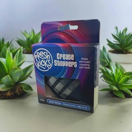 Fresh Kicks Crease Stoppers - Shoe Protectors and Anti Crease Guards to Prevent Sneaker Creases (Small/Medium)
