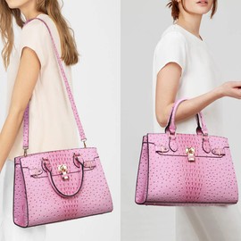 Dasein Women Handbags and Purses Ladies Shoulder Bag Top Handle Satchel Tote Work Bag with Wallet