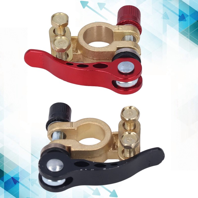 Car Battery Terminal Connector, 2PCS Batteries Clamps Quick Disconnect and