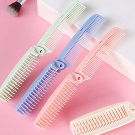 JERRY Scalp Brush Foldable Portable Hair Comb 1pc