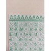 Hermes Dollhouse Wallpaper Green Dutch Tile Design With Border