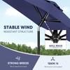 Tempera 10ft Patio Market Outdoor Table Umbrella with Push Button