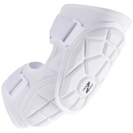 Norespnea Baseball Elbow Guard, Baseball Elbow Guard Youth/Adult, Elbow Pads for Softball/Baseball, Baseball Protective Gear, Softball-Baseball Elbow Guard-White(X/L)