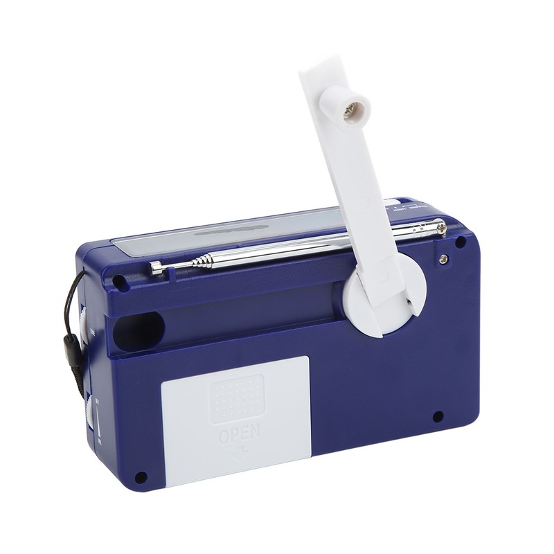 Hand Crank Solar Radio Multifunctional Emergency Radio With LED Flashlight