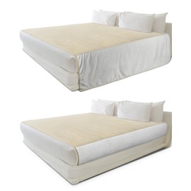 Catalonia Waterproof Love Couple Blanket, Intimacy Bed Blanket, Splash & Squirt Blanket for Bedroom Use, Gift Ideal for Anniversaries, Weddings, 76 x 80 in, King Size