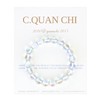 C·QUAN CHI Women Stretch Bracelet Moonstone Beaded Bracelet Strand Bracelet