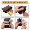 HollyRobin Men's Bi-fold Wallet, Genuine Leather, Large Capacity, Holds 15