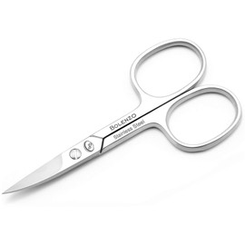 Vesara Tijeras De Uñas Curvas - Tijeras De Pedicura Profesionales Pequeñas Para Uñas, Cejas, Bigote, Barba, Uñas De Los Pies Y Pestañas - Tijeras De M