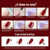 CHERIMOYA Kit de 6 Esmaltes de Uñas en Gel Ojo