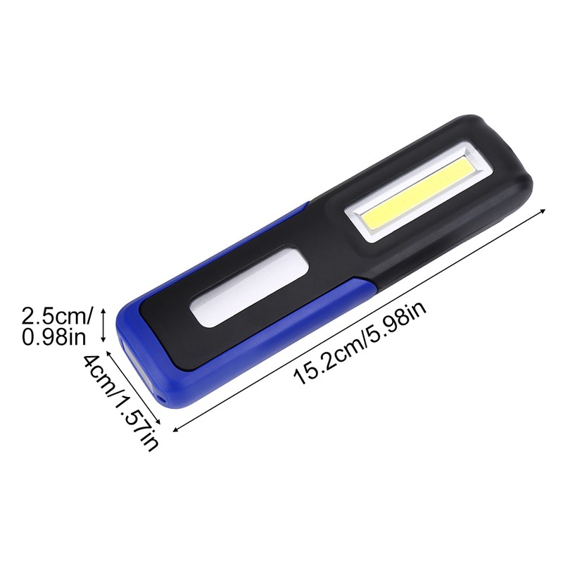 Portable USB Rechargeable LED COB Working Lamp Light Outdoor Magnet