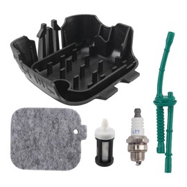 Carbhub Air Filter Cover & Air Filter for BG45 BG85 BG65 BG55 with Fuel Filter Spark Plug Fuel Line Replace Part# 4229-141-0501