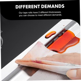 Ciieeo 2rolls Aluminum Foil Tape Set Heat Resistant Sealing Tape for Electronics for Maintenance Repairs Surfaces