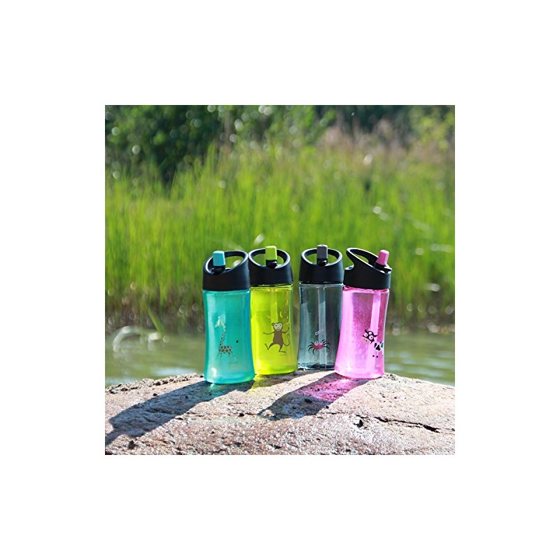 Carl Oscar Funny children's drinking bottle with handle, the bottle