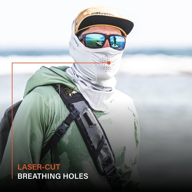 Simms UPF 50+ SunGaiter - Advanced Protective Neck Gaiter with