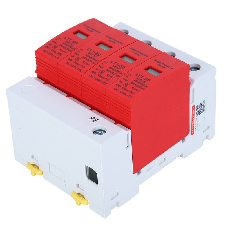 4P LT1‑80 Surge Protector 80ka Protection Module Appliances Low Voltage