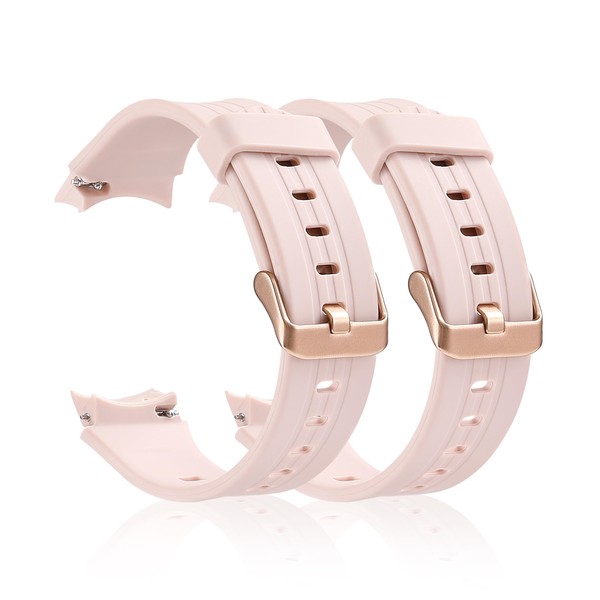 Parsonver 2-Pack Smartwatch Bands Compatible with SR2 Model, Soft Silicone
