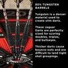 Viper Jaguar 80% Tungsten Soft Tip Darts with Storage/Travel Case,