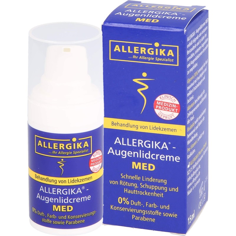 Allergika Eyelid Cream Med, 15 ml Cream