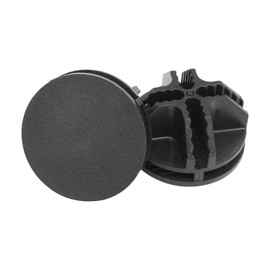 Seimneire Plastic Wire Grid Cube Connector for DIY Modular Closet Shelf Storage Organizer - 20Pcs Black