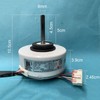 XHSESA Air Conditioning Motor 20W WZDK20-38G (ZKFP-20-8-6) Brushless DC Fan