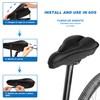 QICHEN Cojín para Asiento de Bicicleta,Funda para Asiento de Bicicleta