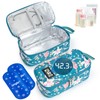 DawnBox Breast Milk Cooler Travel Bag with Real-Time Temp Display,