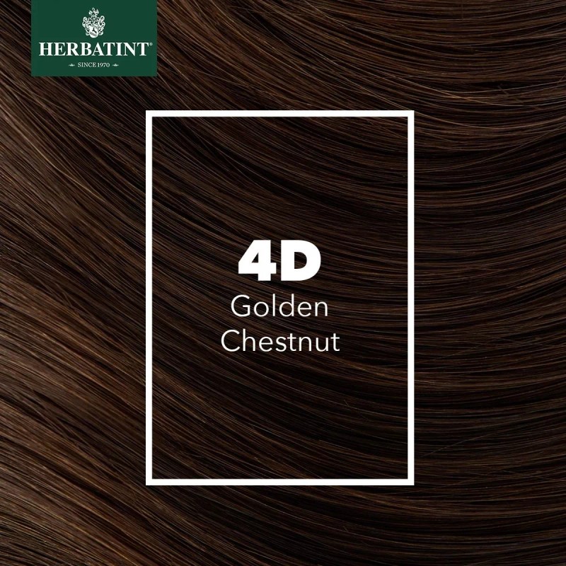 Herbatint Tinte Herbatint Sin Amoniaco 4d Castaño Dorado Pack 2