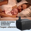 Bomba de Agua Sumergible 110V 2.5W, Motor para Acuario