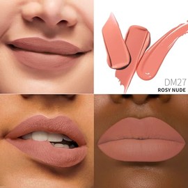 Depuplum Nude Lipstick Matte for Women Superstay Long Lasting Lipsticks | Brown Liquid Lipstick Smudgeproof Cruelty Free Lip Makeup,DM27 Rosy Nude