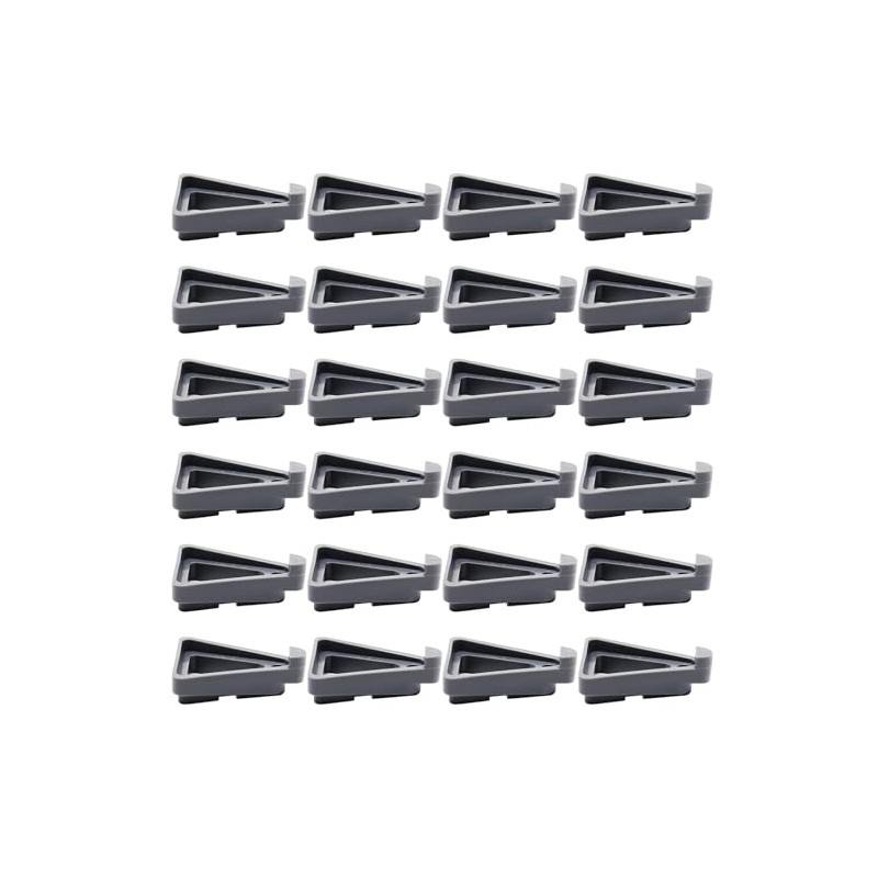 HAKUNA 24pcs Flower/Plant Pot Feet, Invisible Flower Pot Risers,Potted Plant