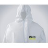Uvex 5/6 Classic Chemical Protective Suit - White Disposable Overall