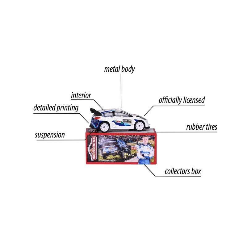Majorette WRC Ford Fiesta 2022, 212084012Q08