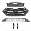 ROKY 5PC For Edge 2015-2018 Upper Lower Chrome Grille Mesh