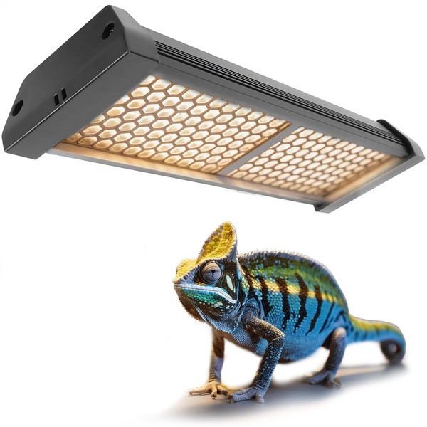 Eckpo Dimmable LED Reptile UVB Lamp, 20000 Hours - Much