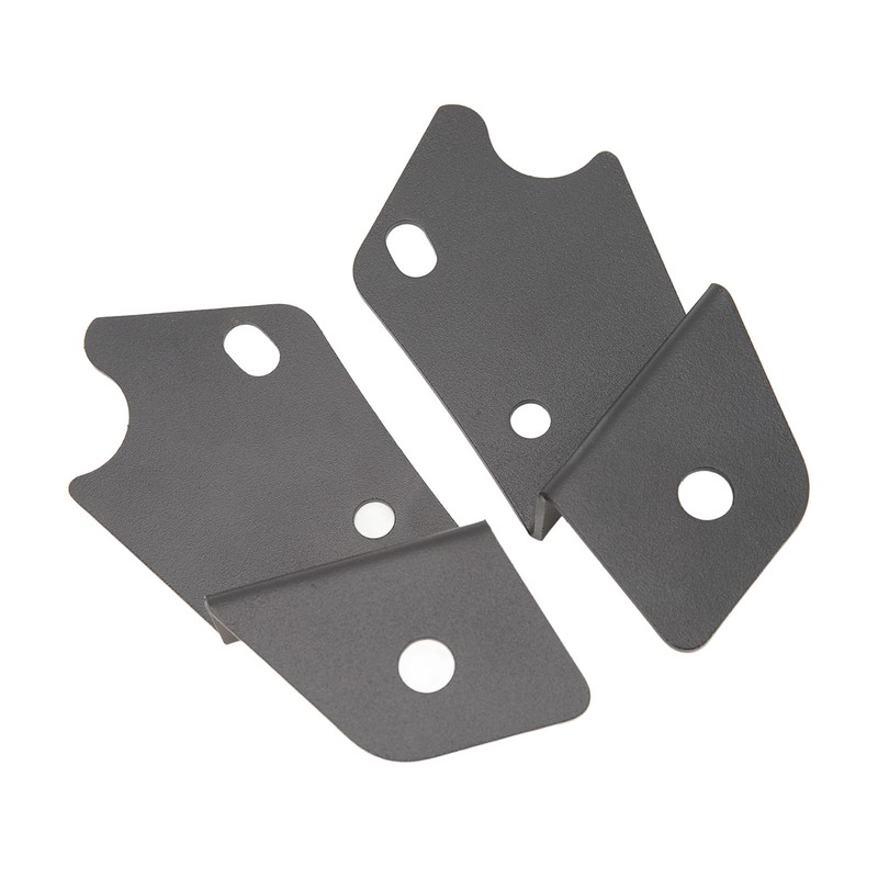 1 Pair A Pillar LED Light Brackets Black Powder Coating
