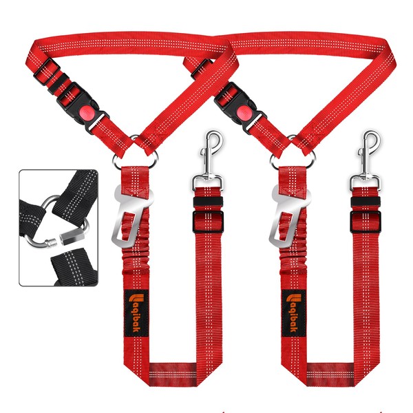 Removable Dog Seat Belt Harness for Car, 3 in 1