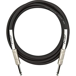 Fender 10-Foot Original Instrument Cable Compatible with Modem, Straight-Straight, Black - 1 Pack