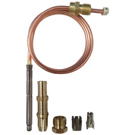 1980-024 Thermocouple Parts Compatible for Robertshaw Snap Fit, 24inch Thermocoupler Replacement Assembly,Zafina-UP New Replacement