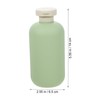 Travel Bottles 300ML Refillable Shampoo Conditioner Bottles Squeeze Bottles with