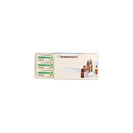 Homeomart.com Helleborus Niger Homeopathy Pellets (Pills) in 1M Potency, Pack of 3