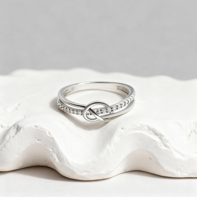 Harry and Henry To My Granddaughter Knot Ring from Grandma