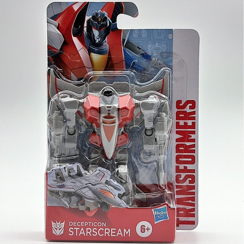Hasbro transformator Autobot Starscream Jungen grau 10 cm