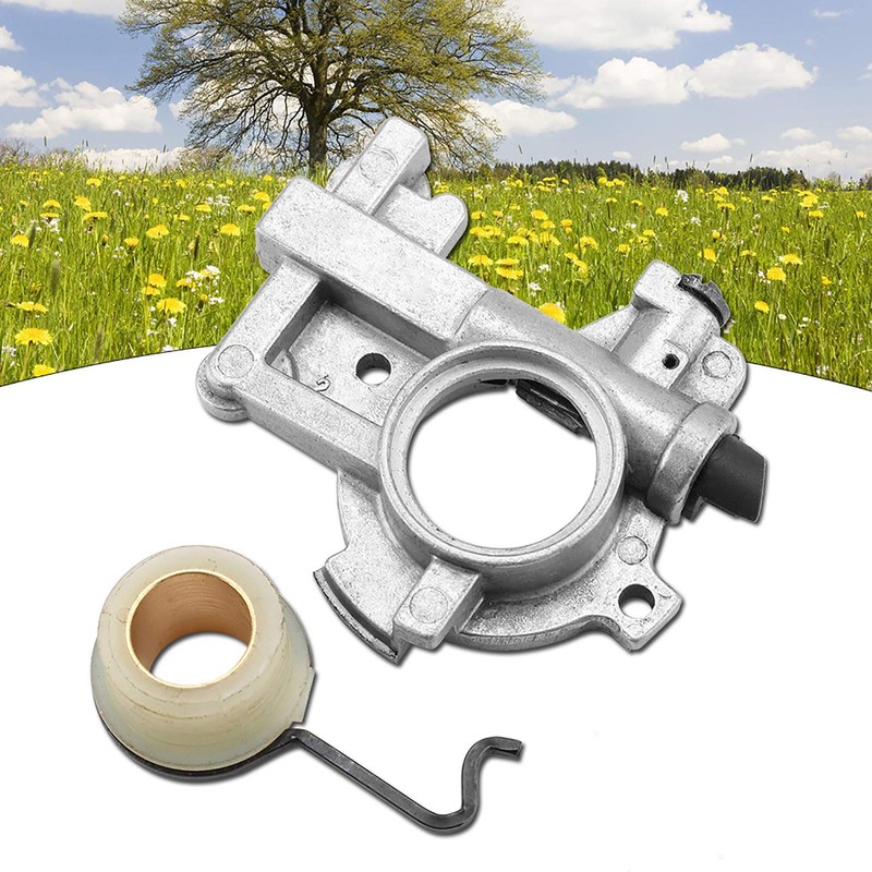 Fdit Oil Pump Worm Gear Spring Oil Pump Assembly Replacement