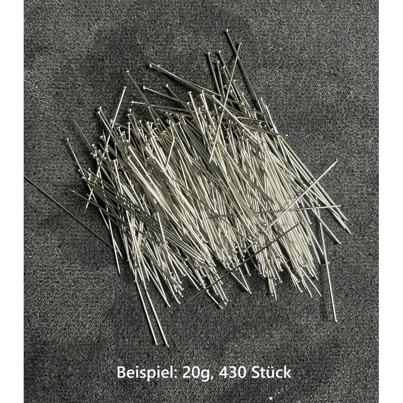 100g Ultra Fine Pins 0.5mm x 35mm with Plastic Case