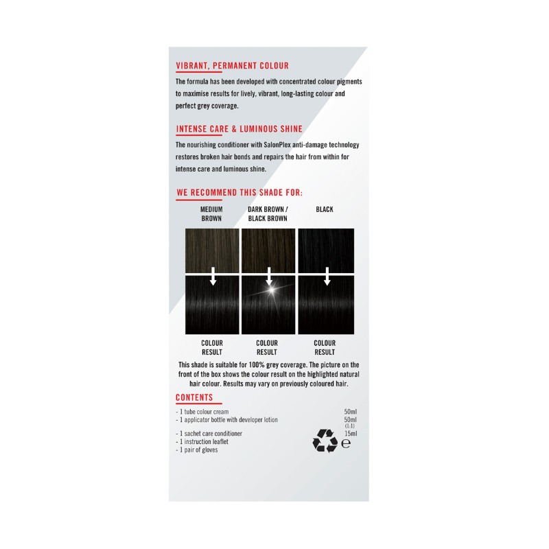Schwarzkopf Live Colour Permanent 1.0 Black 1 Pack