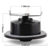 Anbige Replacement Parts Blade with 2 Gaskets,Compatible with Black&Decker Blenders