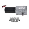 Gear Motor Dual Shaft DC 12V Self Locking Speed Reduction