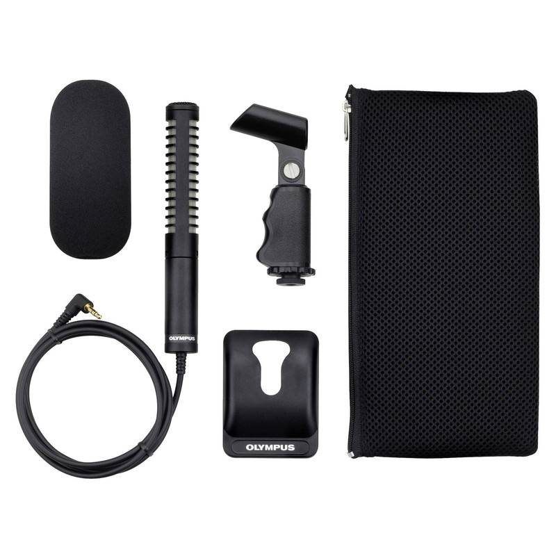 Olympus ME-31 Compact 1.5m 3.5mm Jack Gun Uni Directional Microphone