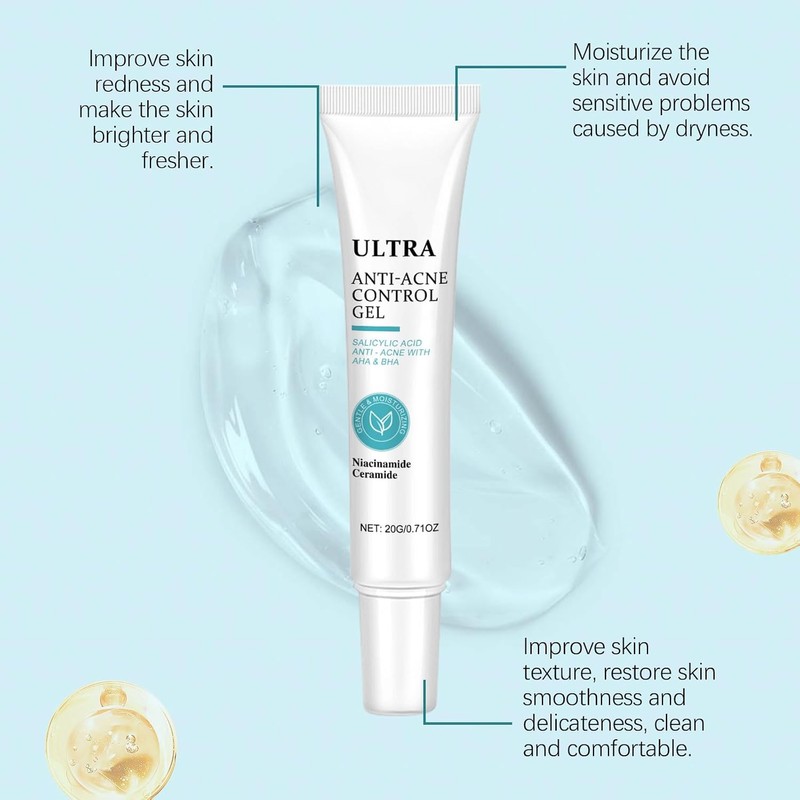 Bluemega Gel Hidratante con Niacinamida para el Acné